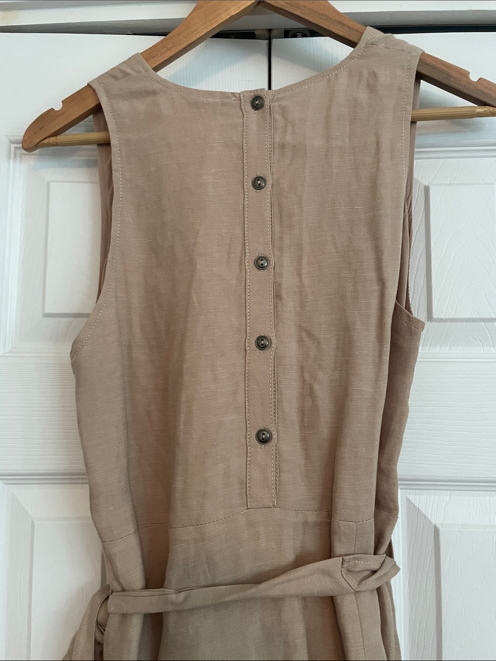 New Astr the Label Odette Linen Blend Wrap Dress size Small - Picture 10 of 12